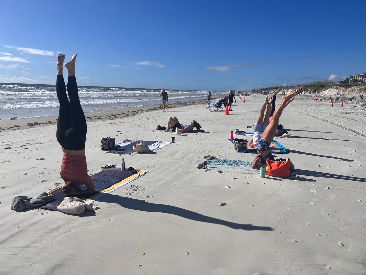 Donation Beach Yoga on Cresent Beach