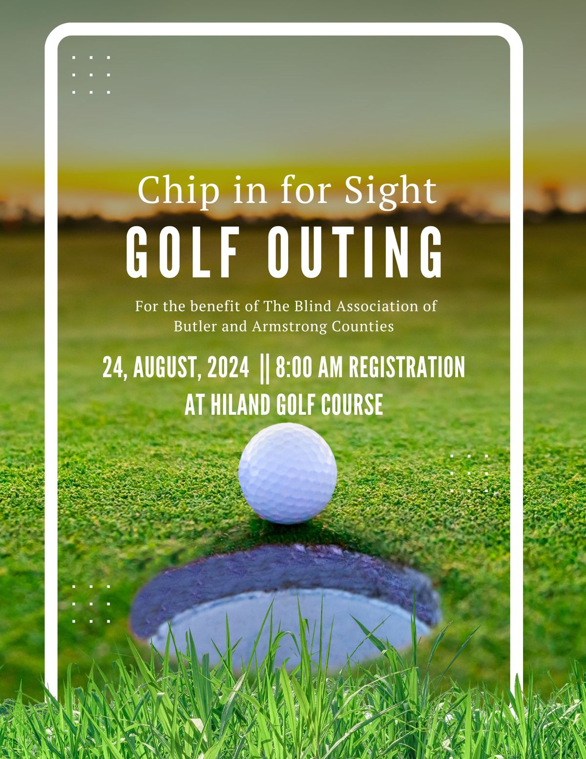 Chip In For Sight Golf Outing 