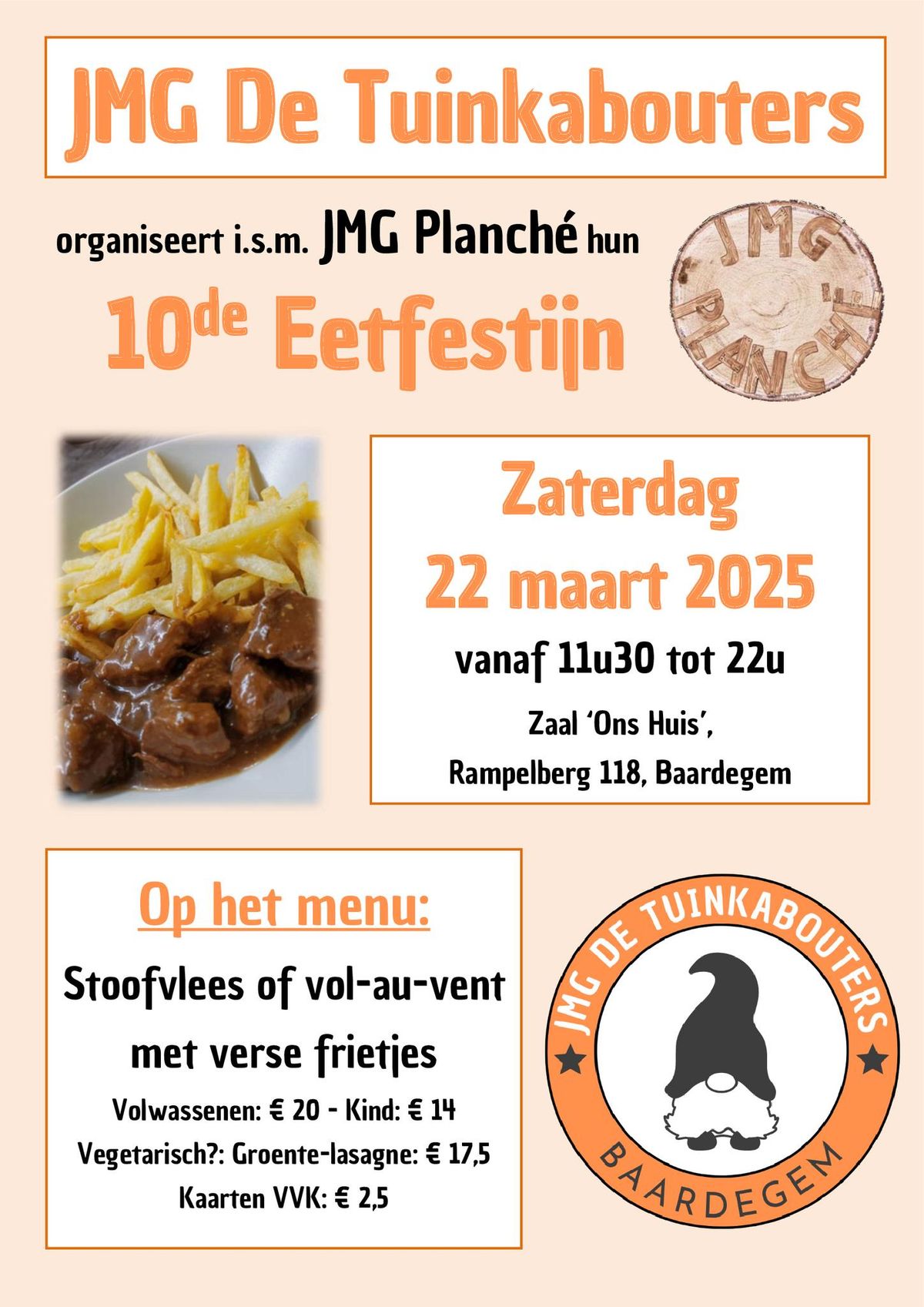 10de eetfestijn JMG De Tuinkabouters 