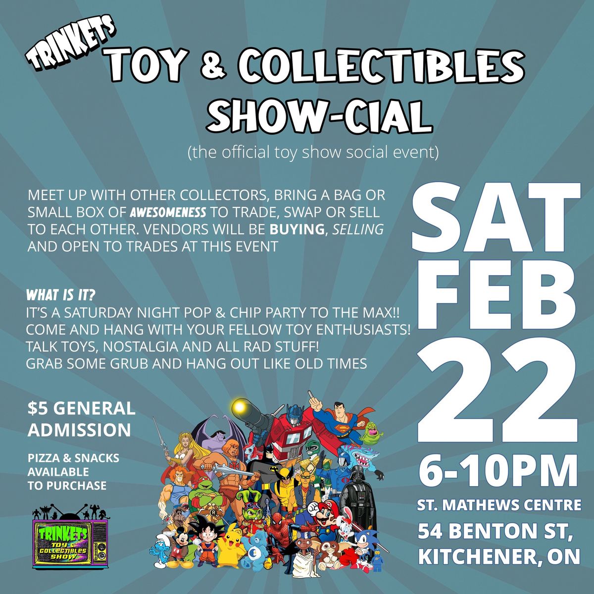 Trinkets Toy and Collectibles Show-cial 