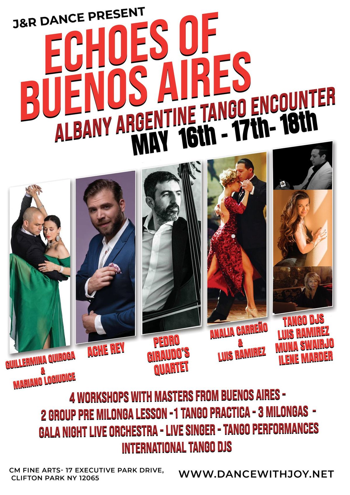 J & R Dance Present Echoes of Buenos Aires\/ Albany Argentine Tango Encounter