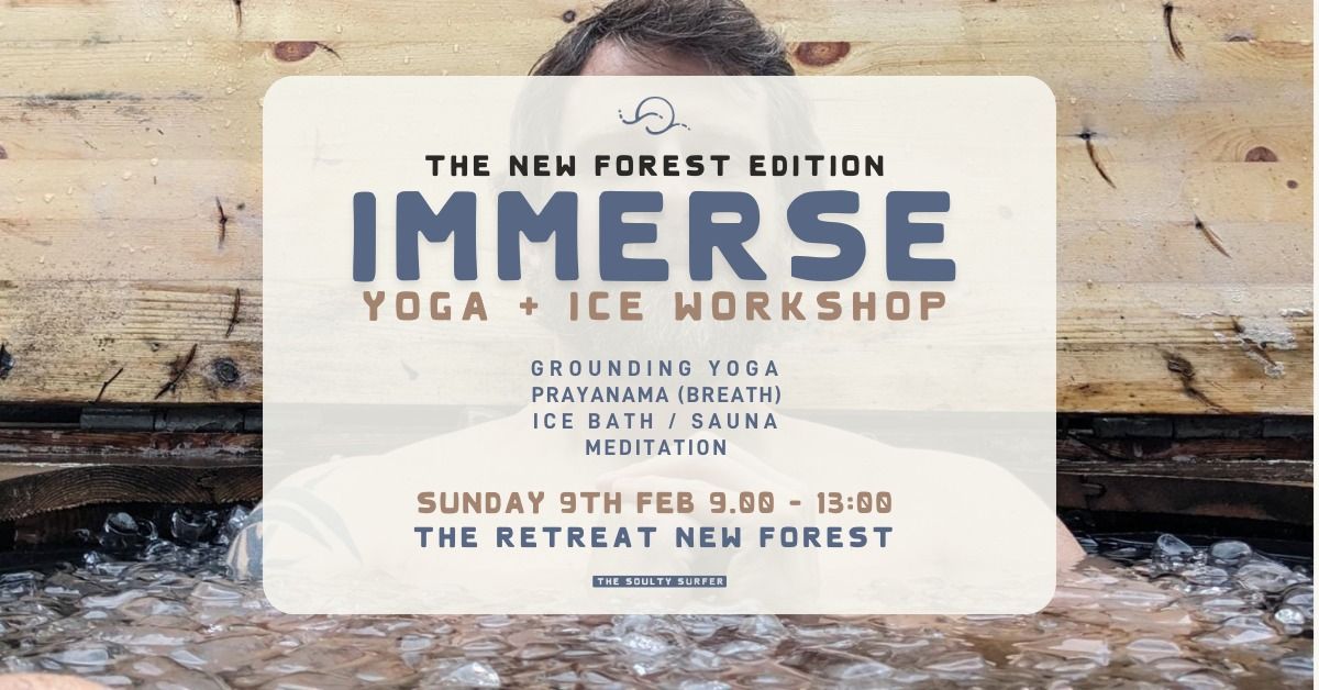 IMMERSE (THE FOREST EDITION): YOGA, BREATH, ICE + SAUNA