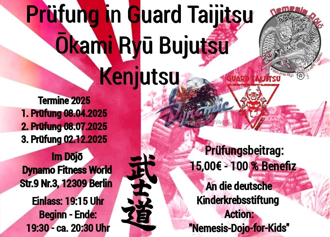 Pr\u00fcfungen "Guard Taijitsu 2025"