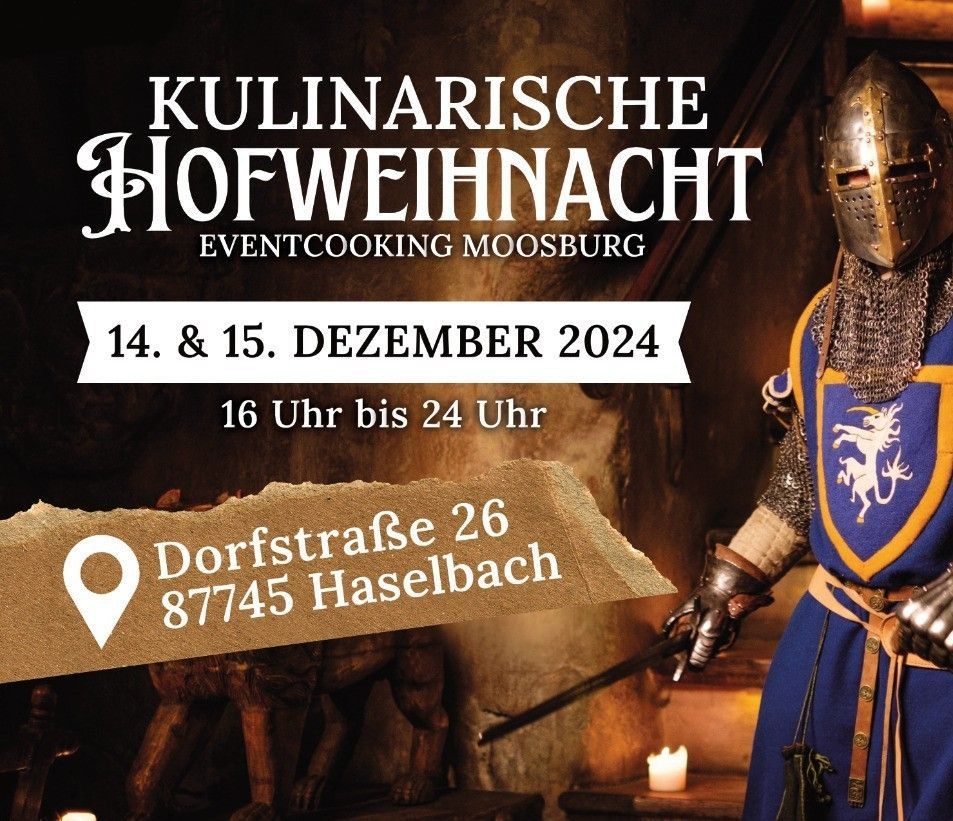 KULINARISCHE HOFWEIHNACHT \u2b50\ud83c\udf84\ud83e\udd8c\ud83c\udf85\ud83c\udffd\u2744\ufe0f