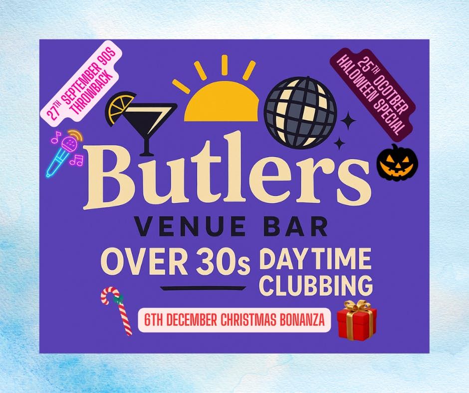 Over 30s Daytime Clubbing - 90s Throwback 