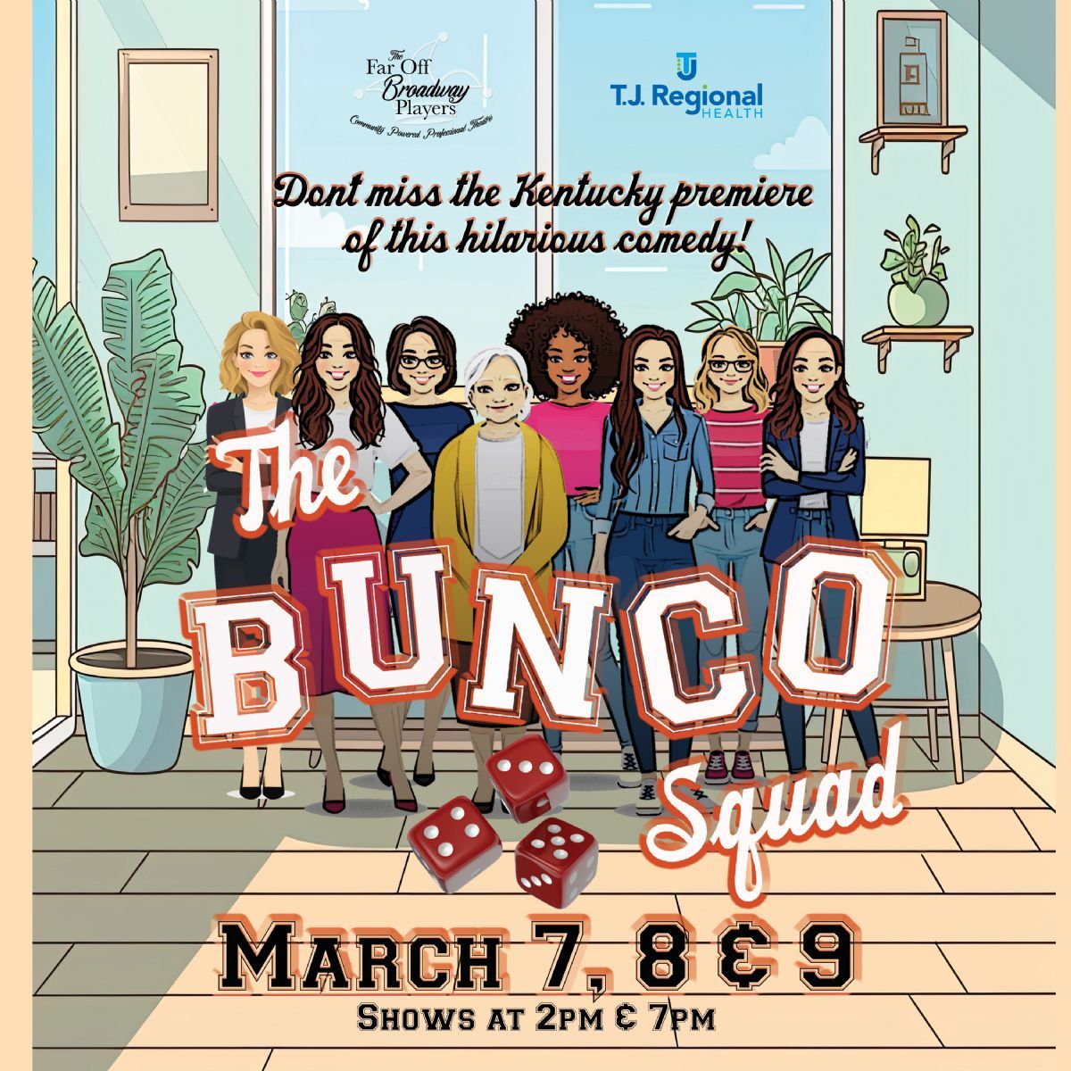 FOBP The Bunco Squad at Plaza Theatre - Glasgow