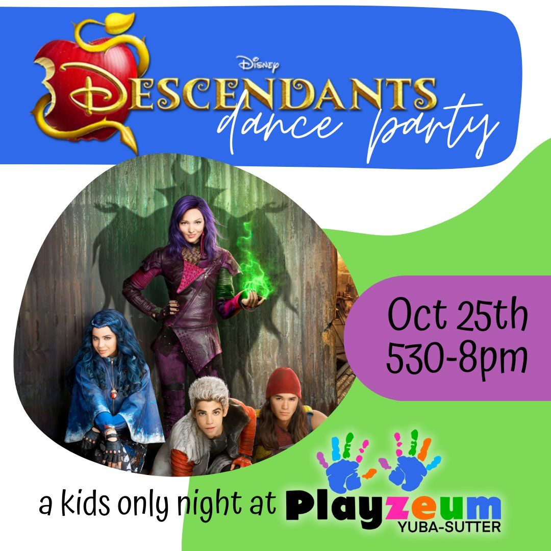 Descendants Dance Party - Kids only Night