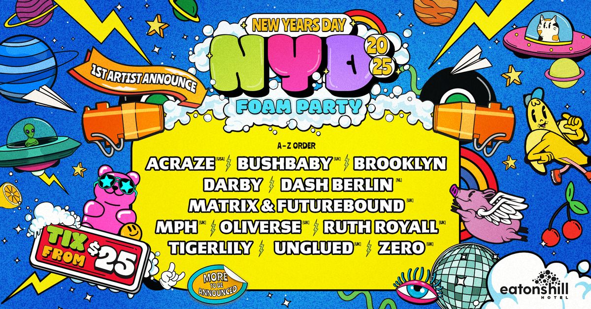 NYD Foam Party 2025