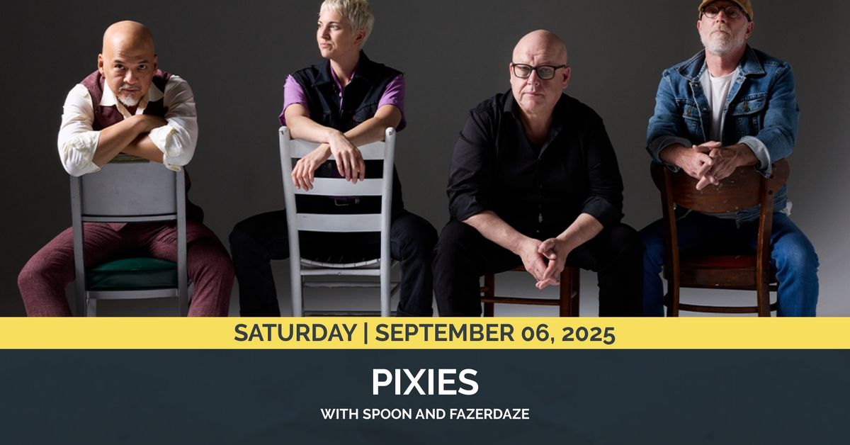 Pixies with Spoon and Fazerdaze