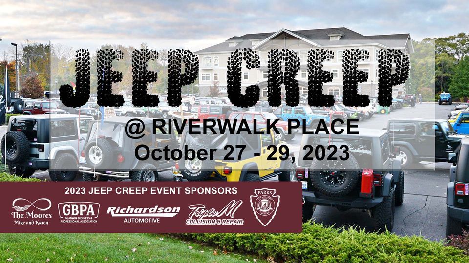 Jeep Creep 2023, Riverwalk Place, Gladwin, 27 October to 29 October