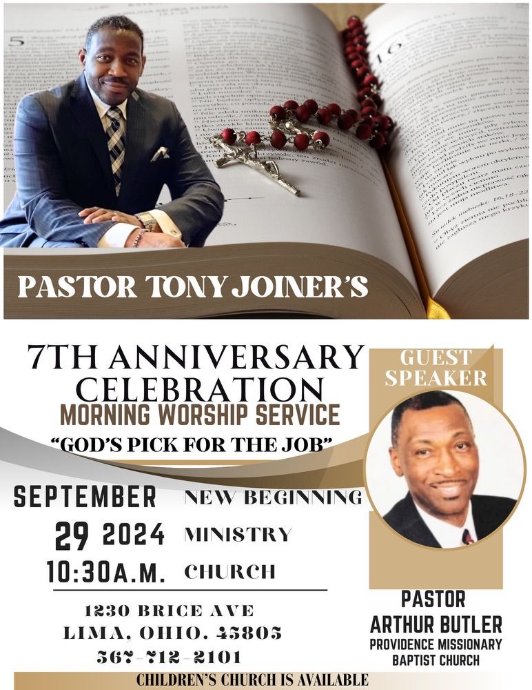 Pastors' 7th Anniversary Celebration