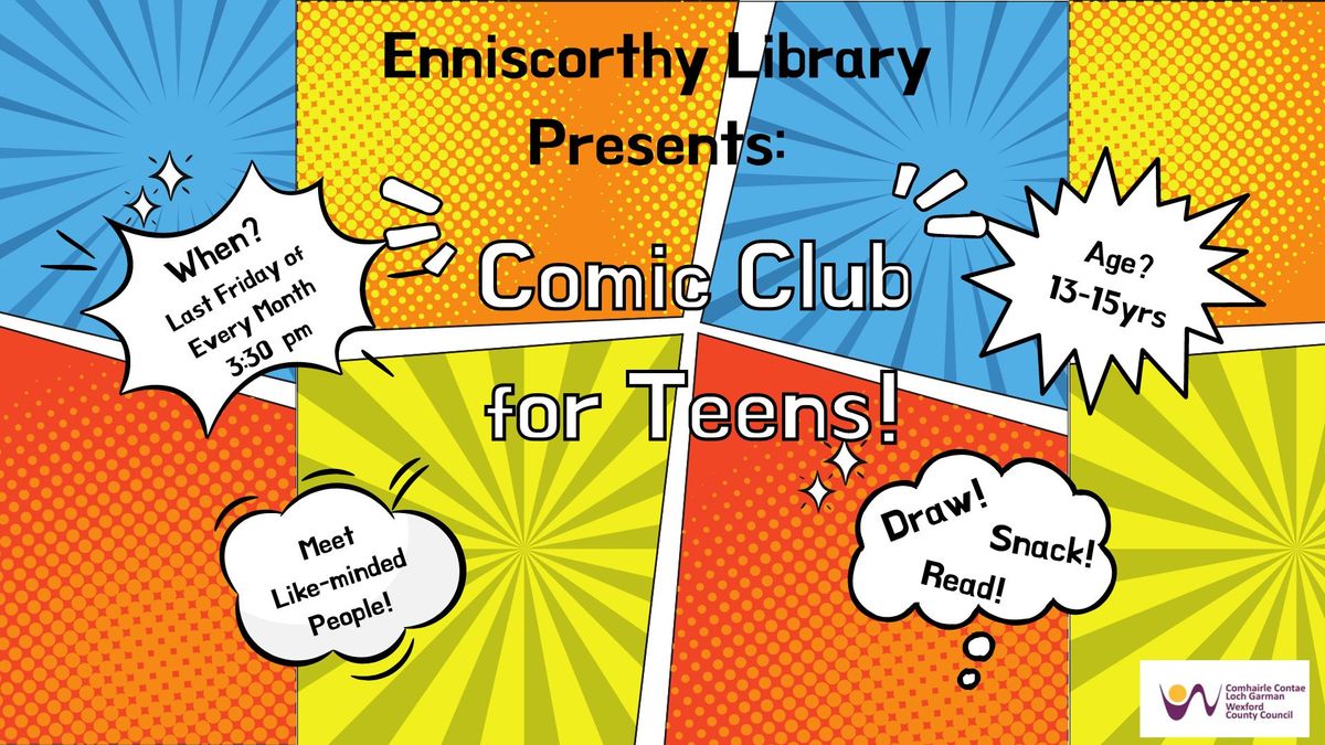 Comic Club for Teens