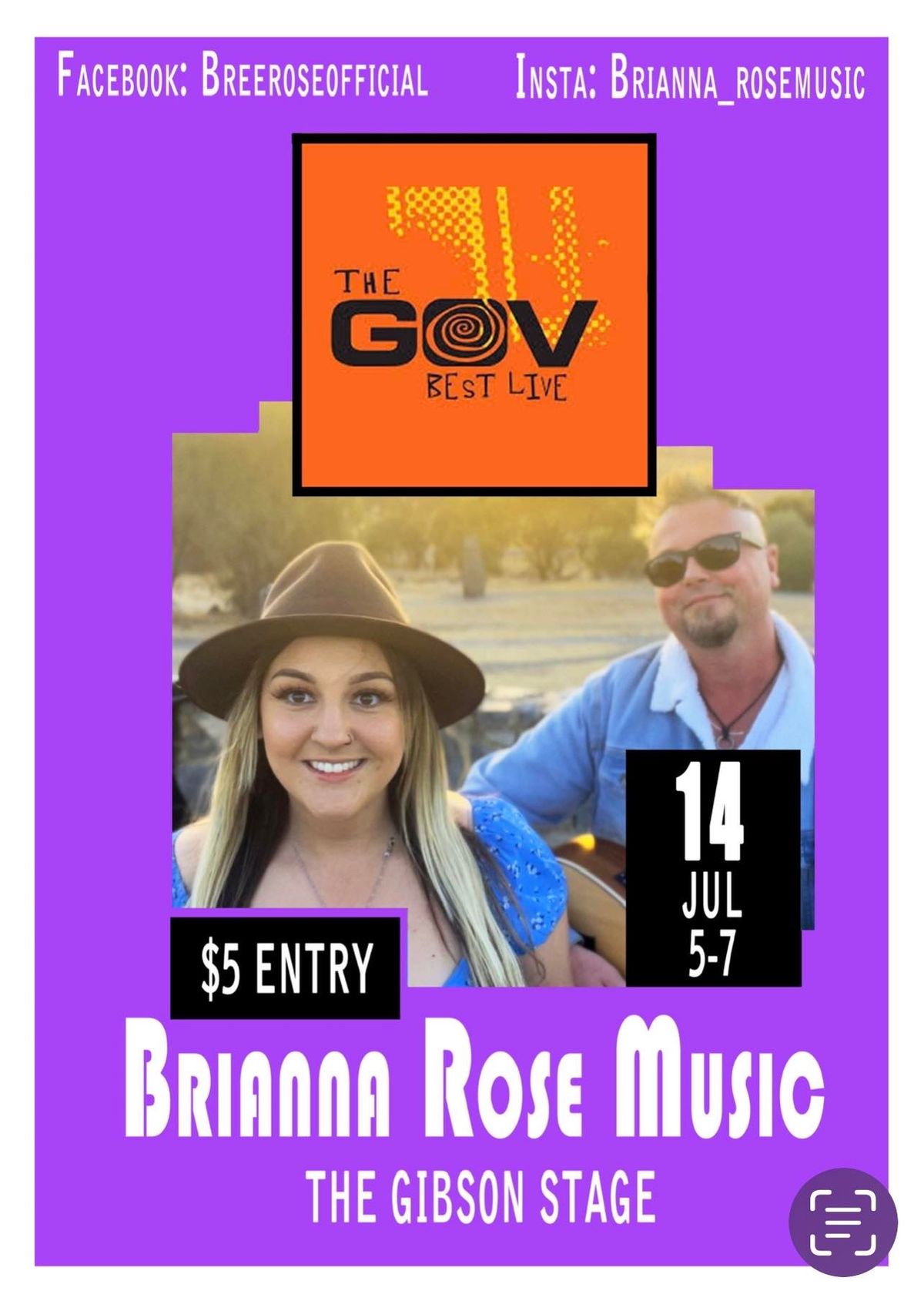 Brianna Rose Music @ THE GOV 