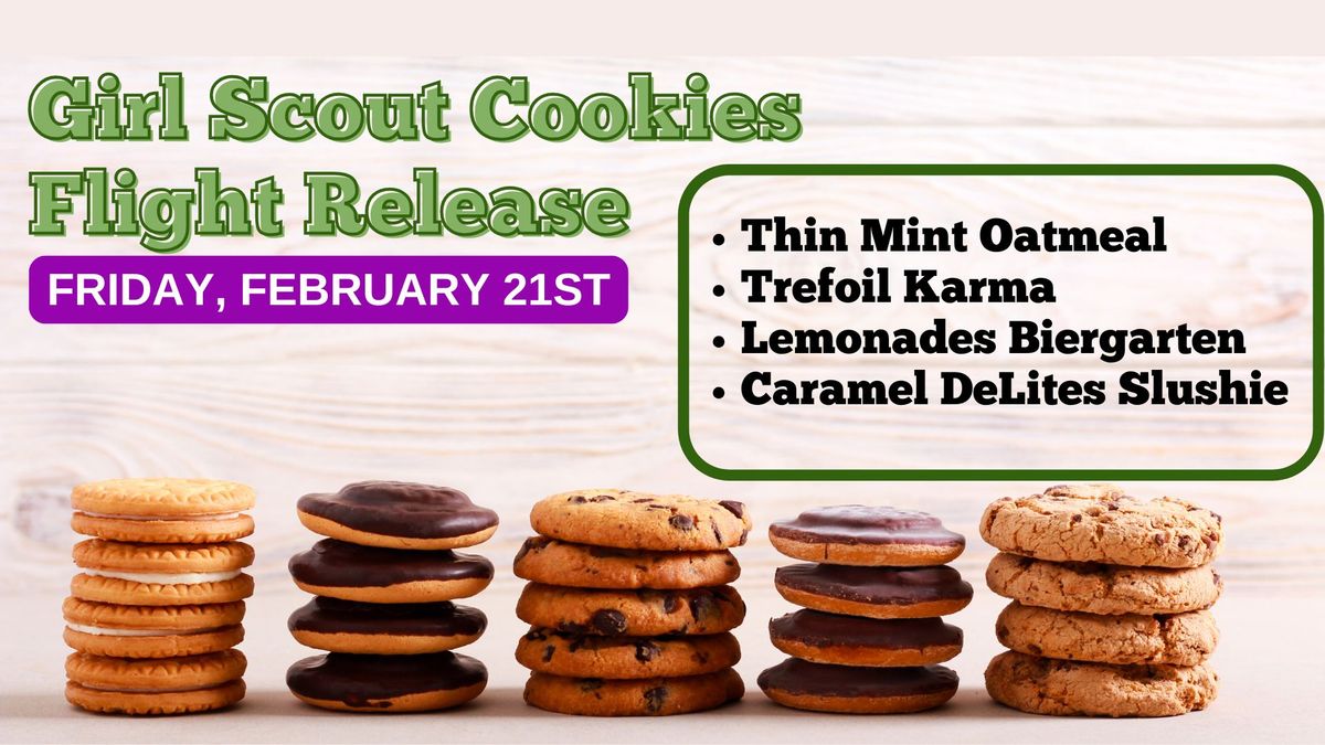 Girl Scout Cookies Flight Release @ LTS Brewing