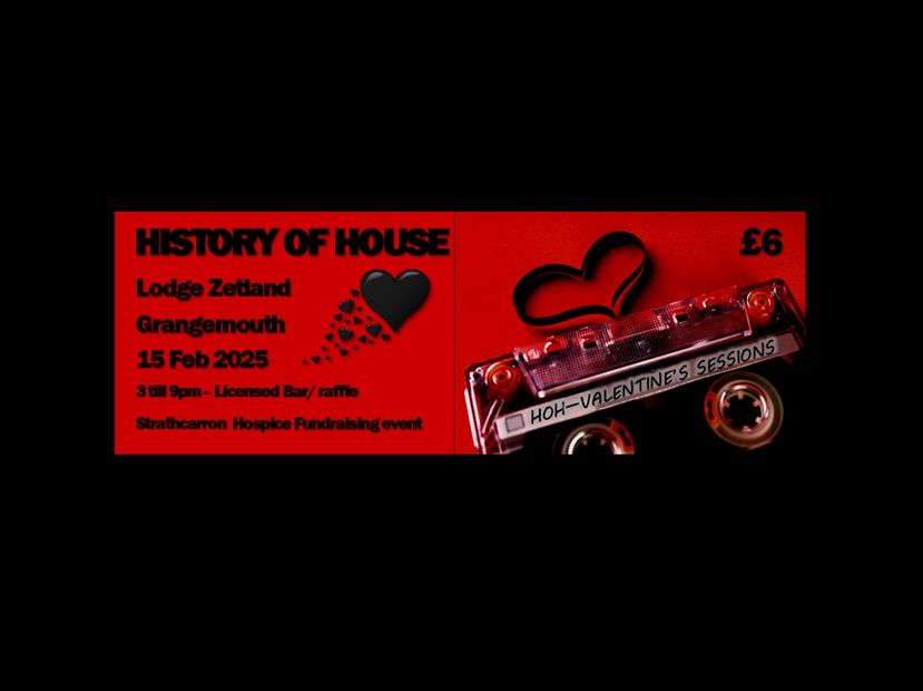 History of House - The Valentines Session (Over 21's)