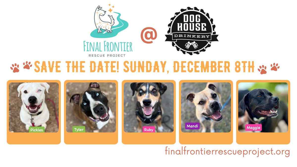 SAVE THE DATE: FFRP at Doghouse Drinkery