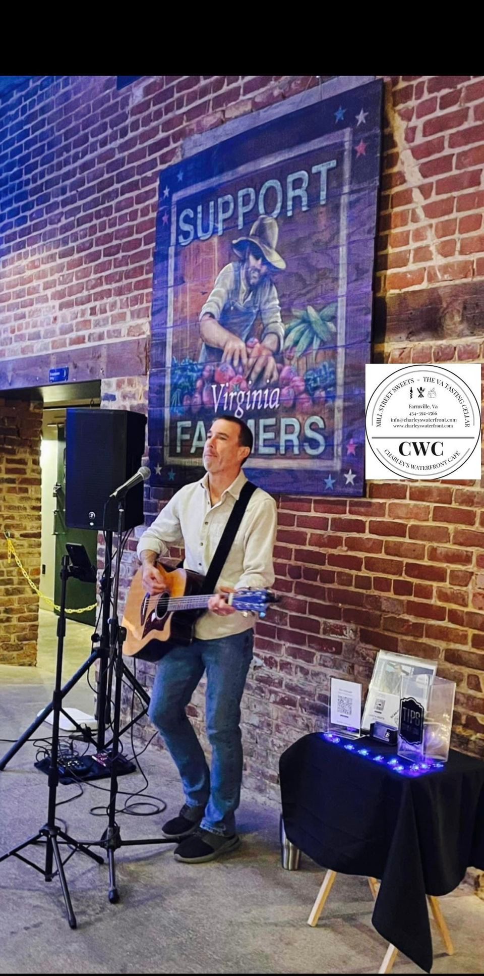 Rick Hollowell Live Saturday 29th at Charley\u2019s Waterfront Cafe