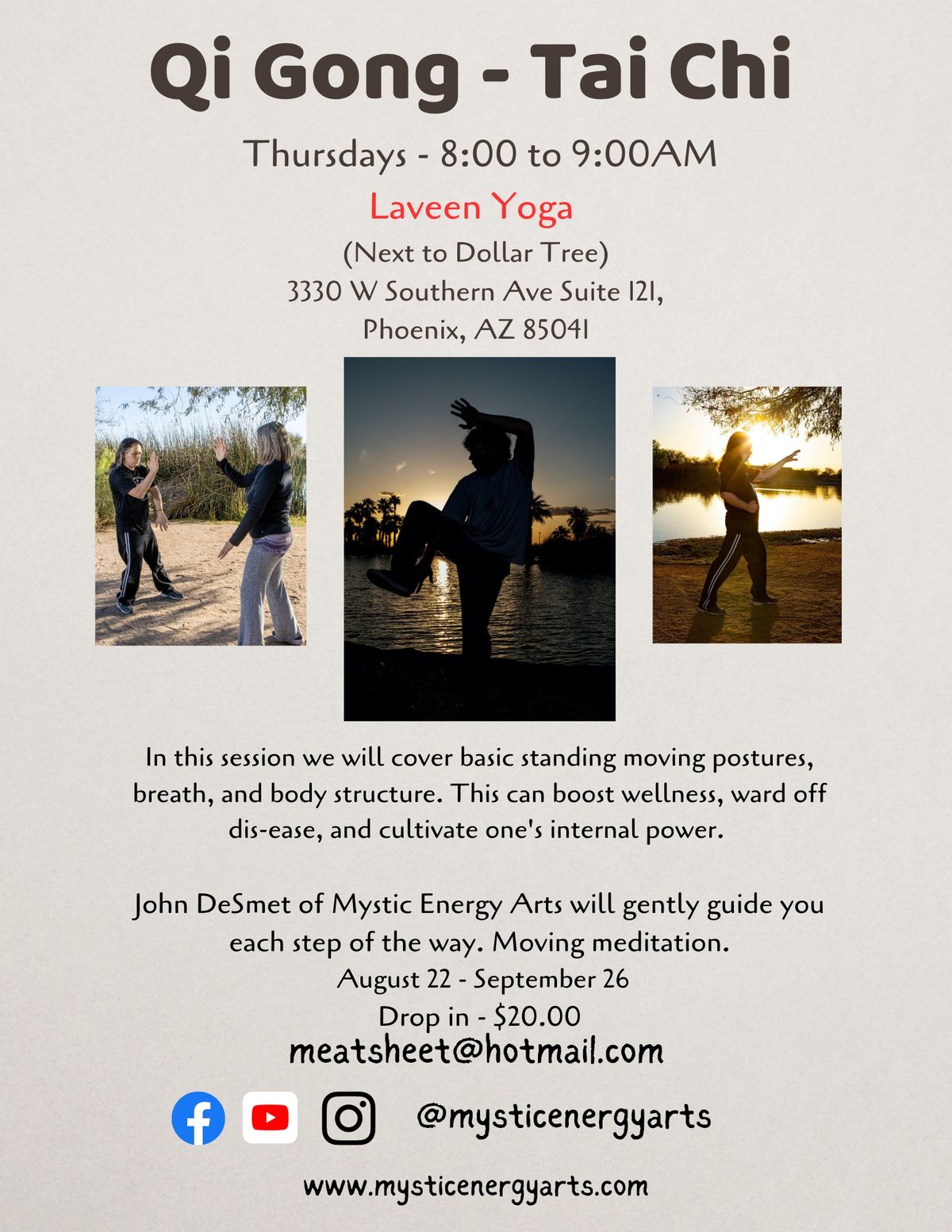 Thursday AM Qi Gong