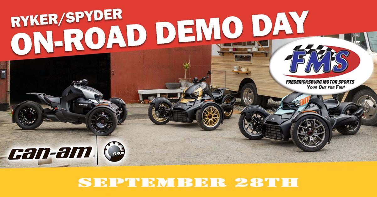 Can-Am Spyder & Ryker Demo Day