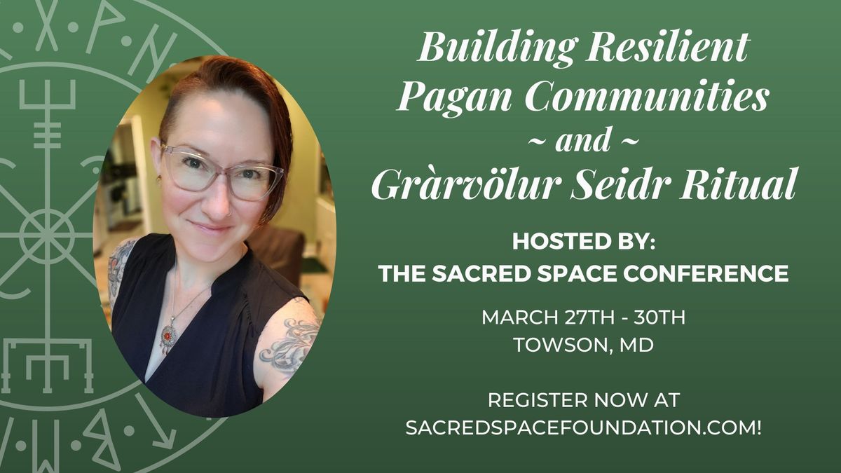 Irene Glasse at the Sacred Space Conference