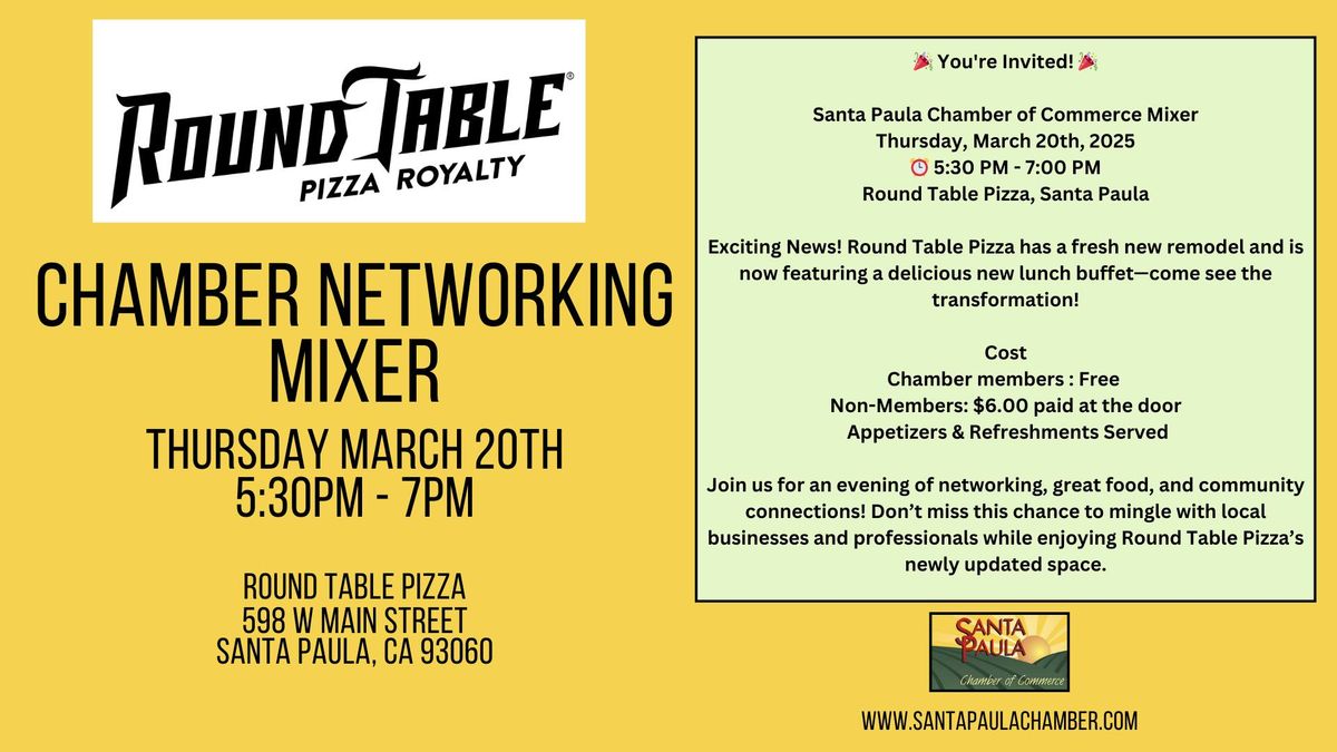 Chamber Networking Mixer