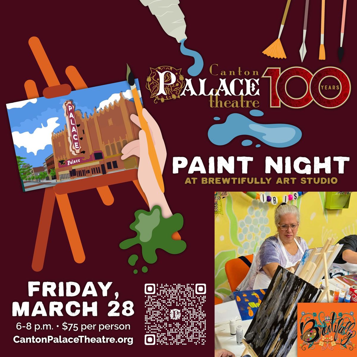 Canton Palace 100: Palace Paint Night