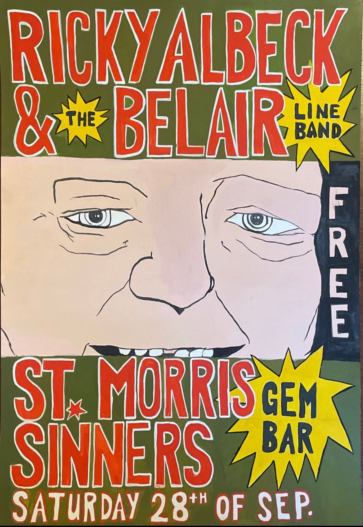 Ricky Albeck & the Belair Line Band + St. Morris Sinners | The Gem