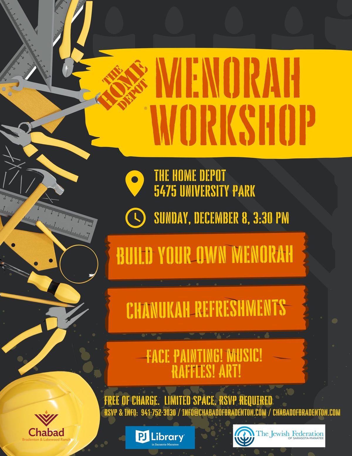 The Home Depot Menorah Workshop