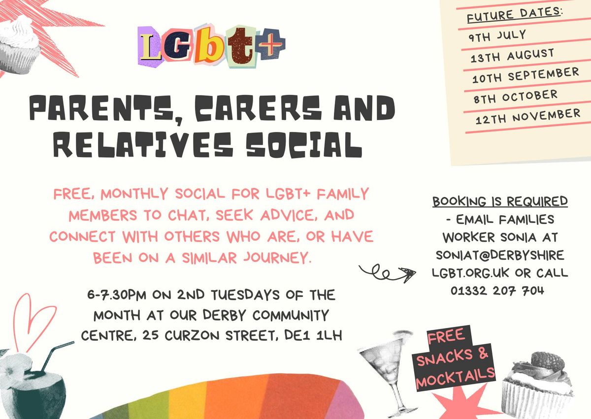 LGBT+ Parents, carers and relatives social