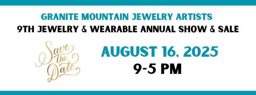 9th Annual GMJA Jewelry & Wearable Art Show and Sale