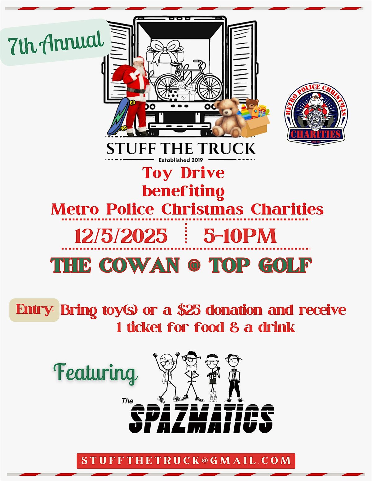 #2 BYOBc Holiday Party  supporting Stuff the Truck