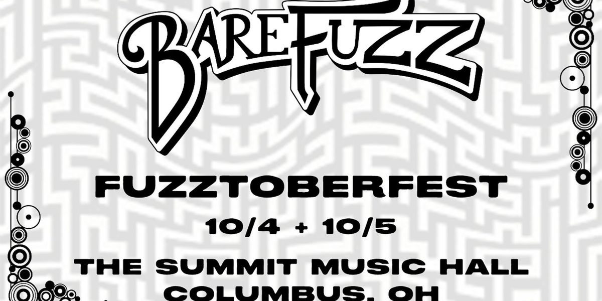 Fuzztoberfest ft. Barefuzz (TWO NIGHTS), Dizgo, Levi Brown & The Smokin' Section, Later Gator