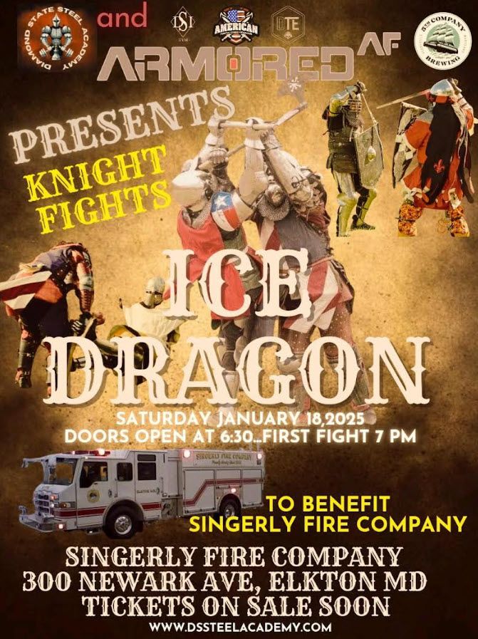 Knight Fights Ice Dragon