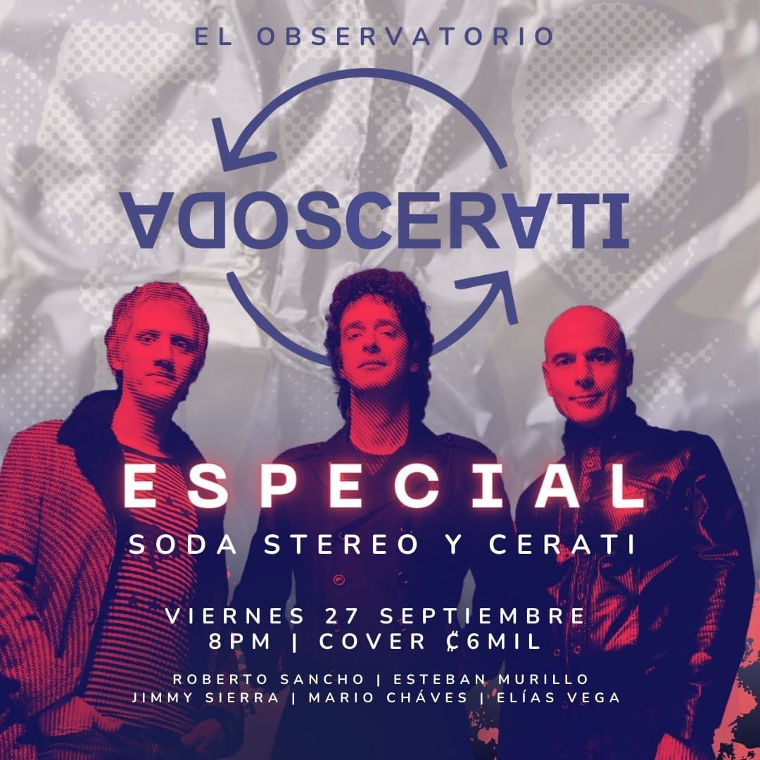 Especial Soda Stereo y Cerati 