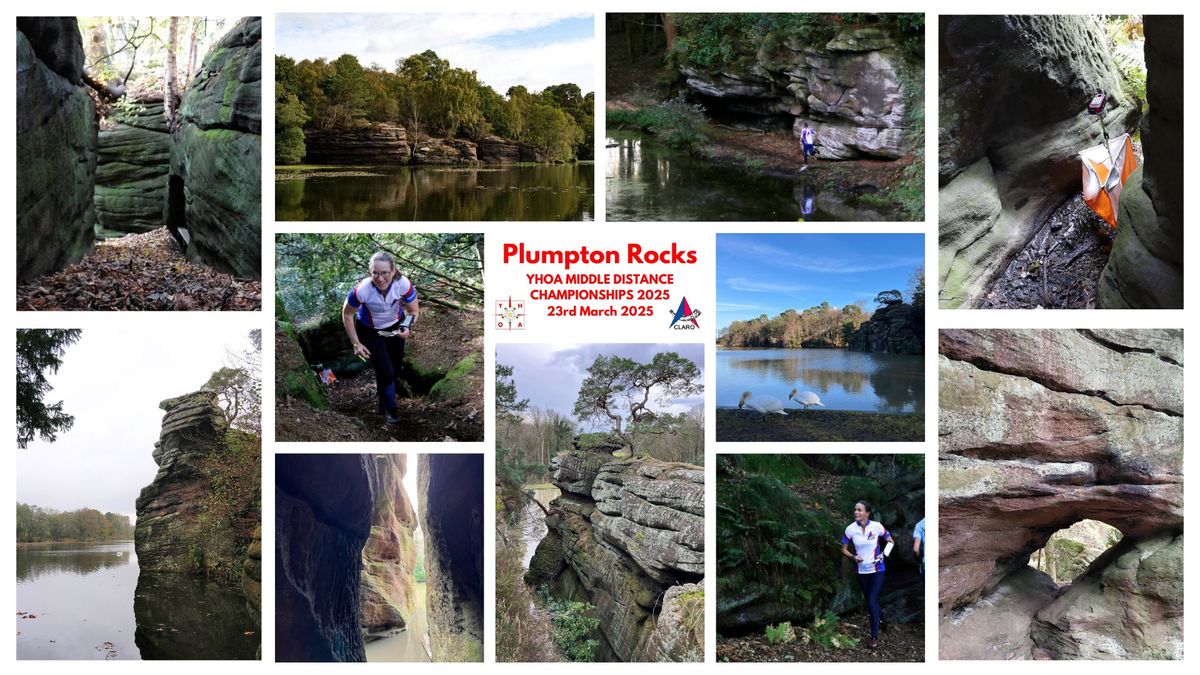 YHOA Middle Distance Champs, Plumpton Rocks, Sun 23rd March