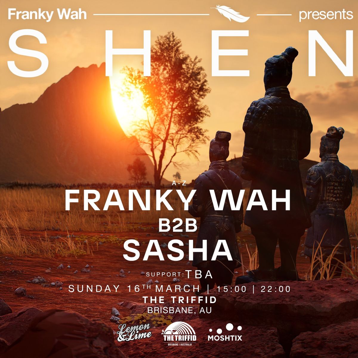 SH\u00c8N Presents- Franky Wah + Sasha- Brisbane Show