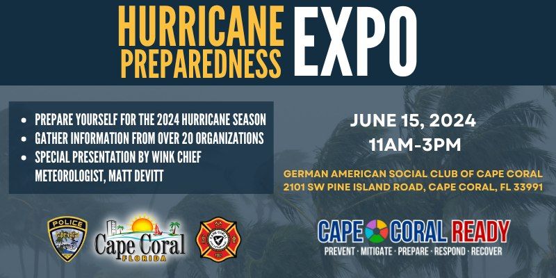 2024 Hurricane Preparedness Expo