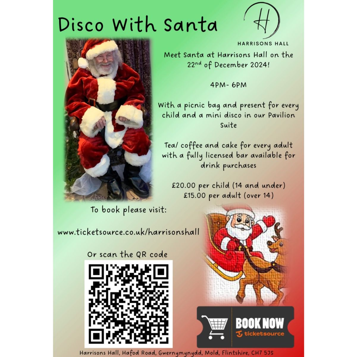 Harrisons Hall Disco with Santa 