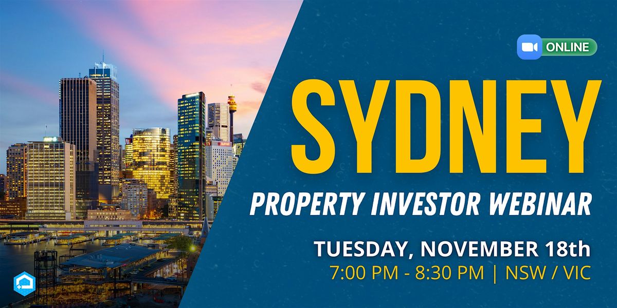 Sydney Property Investor Webinar