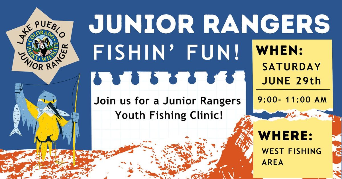 Junior Rangers: Fishin' Fun! Youth Fishing Clinic