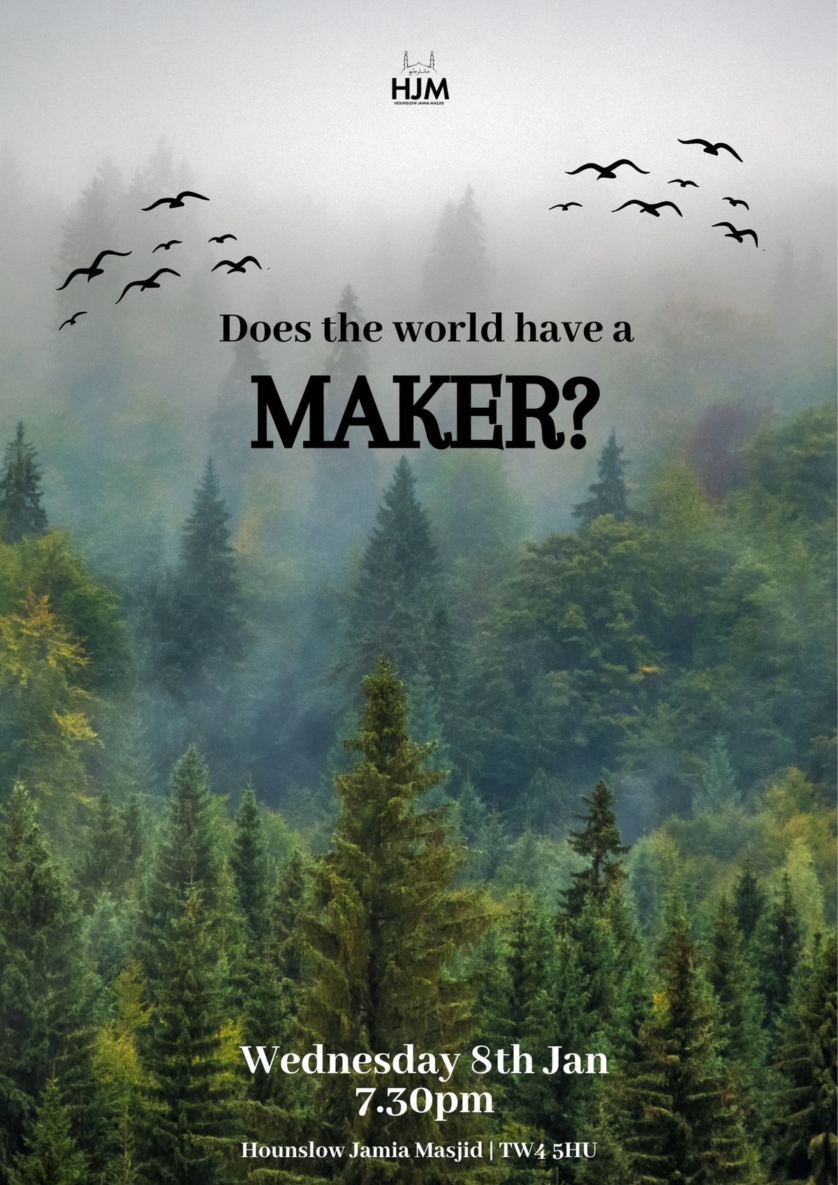 Does the world have a Maker