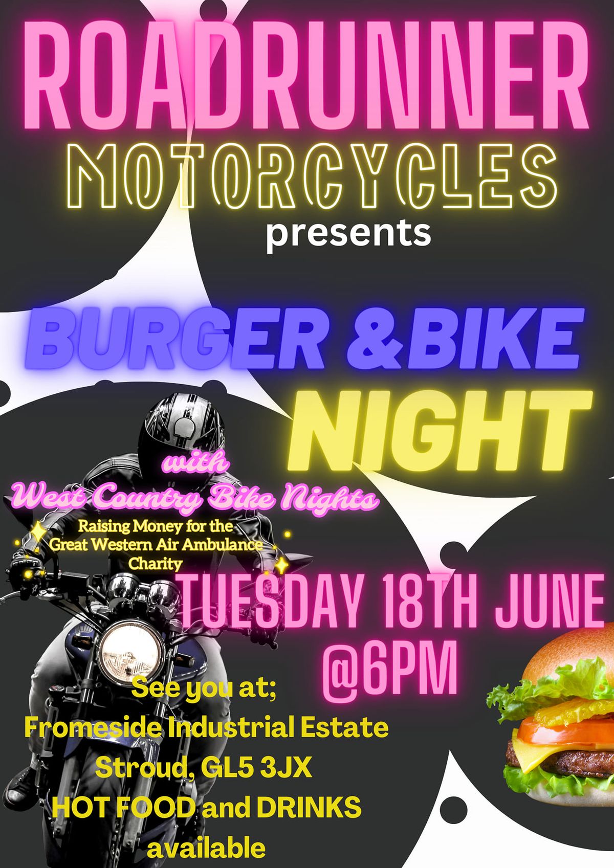 Burger and Bike Night