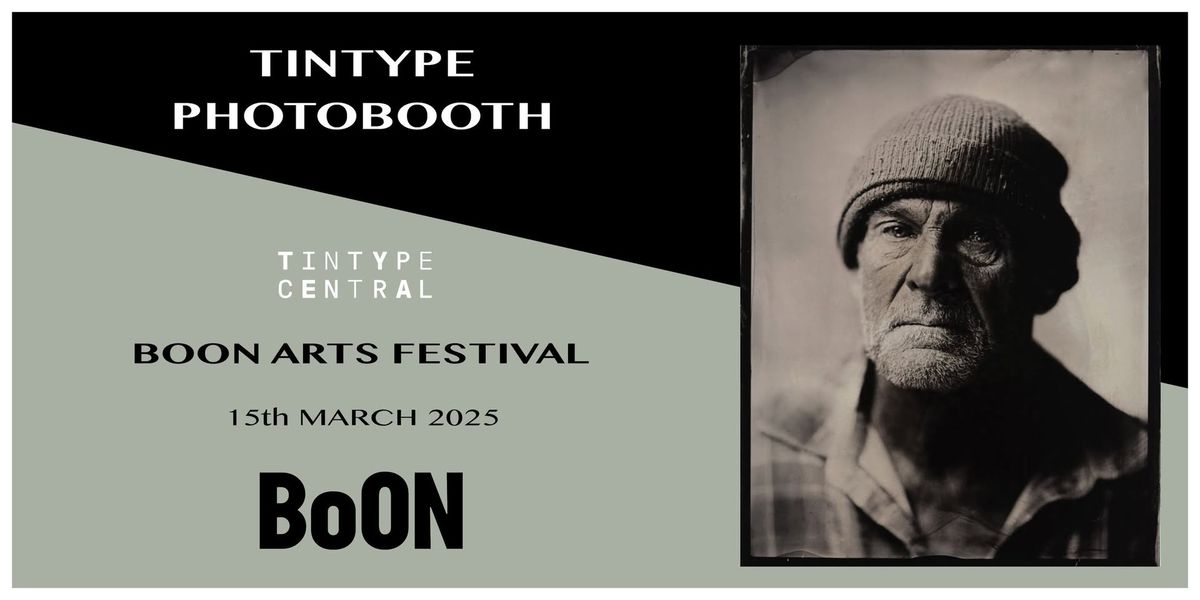 Boon Art Festival: Wet Plate Portrait Sessions