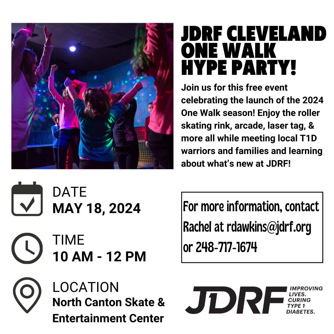 JDRF Cleveland One Walk Hype Party