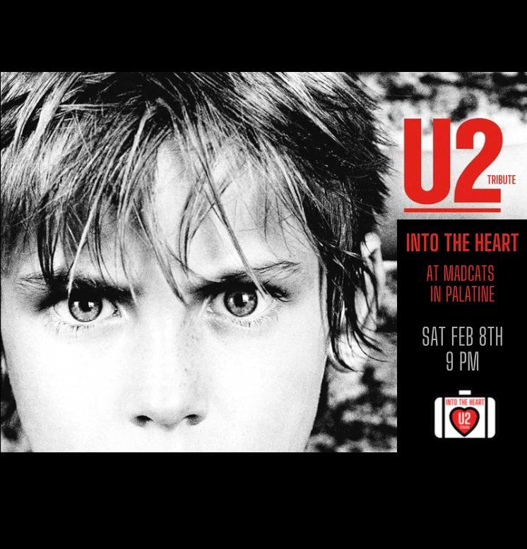 U2 Tribute INTO THE HEART @MADCATS in Palatine