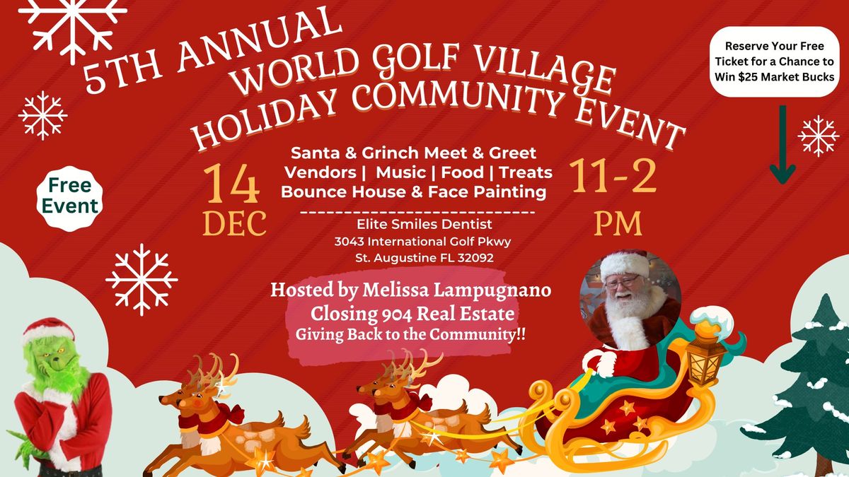 5th Annual World Golf Village Holiday Kids Event