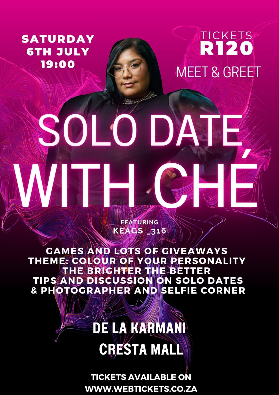 Join us at De La Karmani in Cresta mall