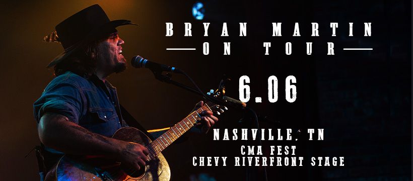 Bryan Martin Live at CMA Fest Chevy Riverfront Stage