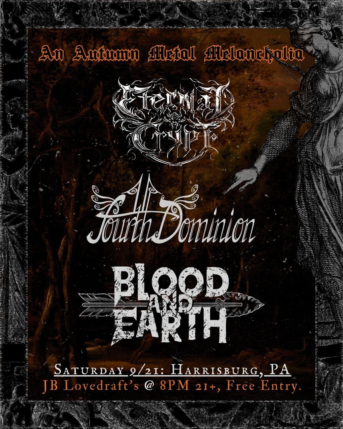 Fourth Dominion\/Eternal Crypt\/Blood and Earth at JB Lovedraft's