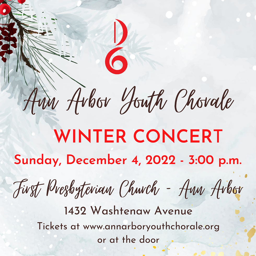 Winter Concert - Ann Arbor